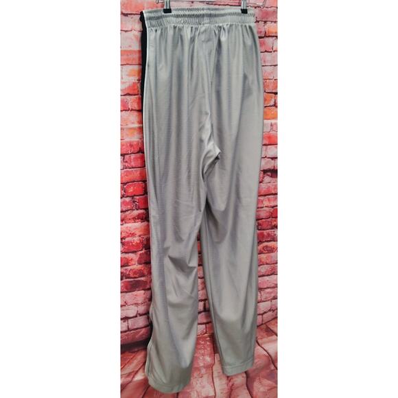 Jordan Track Pants Large Gray Straight Elastic Waist Drawstring Ankle Zip - Picture 9 of 9